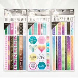 The Happy Planner Washi Tape Books BUNDLE
